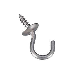 HOOK CUP SS 3/4IN             