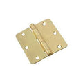 HINGE DOOR STN BRASS 3-1/2IN  